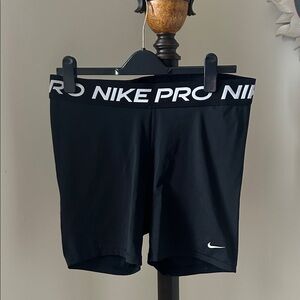 Nike Pro Athletic Black Shorts